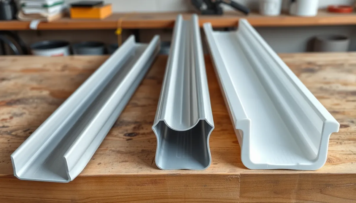 Comparaison technique des gouttières en zinc, aluminium et PVC